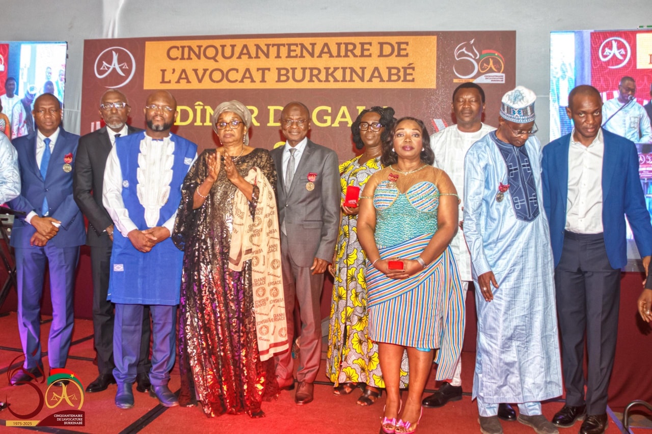Dîner de gala – cinquantenaire de l’avocature burkinabè